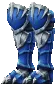 Silver Heart Wizard Boots